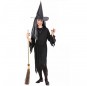 Disfarce Halloween Bruxa preta meninas para uma festa Halloween