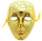 Máscara Veneza Ouro para completar o seu fato Halloween e Carnaval