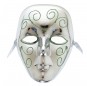 Máscara Veneza Prata para completar o seu fato Halloween e Carnaval