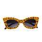 Os óculos mais engraçados Rockabilly Leopard para festas de fantasia