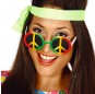 Os óculos mais engraçados hippie para festas de fantasia