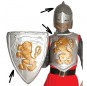 Kit de acessórios para fantasia de cavaleiro medieval infantil para festas de fantasia