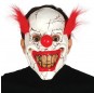 Máscara palhaço assassino para completar o seu fato Halloween e Carnaval