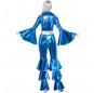 Disfarce original Disco Dancing Azul mulher ao melhor preço