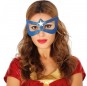 Máscara Capitão América mulher para completar o seu fato Halloween e Carnaval