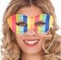 Máscara Gay Pride para completar o seu fato Halloween e Carnaval