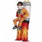Disfarce de Astronauta com foguete insuflável para homem