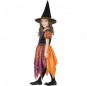 Fato de Bruxa Gato Halloween para menina perfil