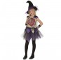 Disfarce Halloween Bruxa esqueleto meninas para uma festa Halloween
