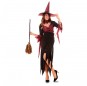 Fato de Bruxa mulher para a noite de Halloween 