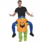 Disfarce Ride On Abóbora Halloween adulto divertidíssimo para qualquer ocasião