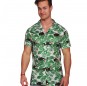 Disfarce de Camisa de palmeira havaiana para homem