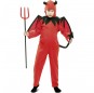 Disfarce Halloween Diabo Vermelho para meninos para uma festa do terror