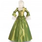 Fato de Lady Versailles verde para mulher dorso