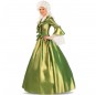 Fato de Lady Versailles verde para mulher perfil