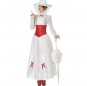 Fato de Mary Poppins branco para mulher