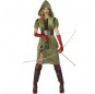 Disfarce original Arqueira Robin Hood mulher mulher ao melhor preço