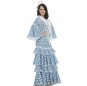 Disfarce original Flamenca azul claro mulher ao melhor preço