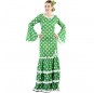 Fato de Flamenca verde para mulher