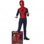 Disfarce de Spiderman clássico em caixa para menino