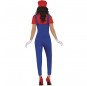 Disfarce de Super Mario clássico para mulher