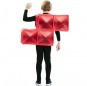 Disfarce Tetris vermelho menino para deixar voar a sua imaginação