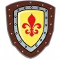 Escudo medieval de borracha eva para crianças para festas de fantasia