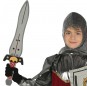 Espada de soldado medieval de borracha eva para crianças para festas de fantasia