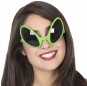 Óculos Alienígenas verdes para completar o seu disfarce