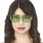 Óculos de aviador verdes