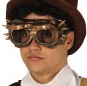 Os óculos mais engraçados steampunk com espinhos para festas de fantasia