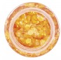Gel com glitter laranja para completar o seu disfarce assutador