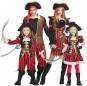 Disfarces de Capitães Piratas para grupos e famílias