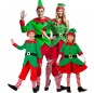 Disfarces de Elfos Natal Papai Noel para grupos e famílias