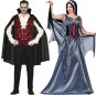 Fatos de casal Conde Drácula e a Vampira Marishka