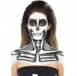 Kit de maquilhagem de esqueleto com látex para completar o seu disfarce assutador