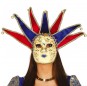 Máscara de Carnaval veneziana com sinos para completar o seu disfarce