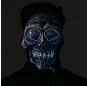 Máscara esqueleto com Luz para completar o seu disfarce assutador