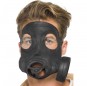 Máscara gás para completar o seu fato Halloween e Carnaval