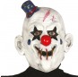 Máscara palhaço assassino de látex para completar o seu fato Halloween e Carnaval