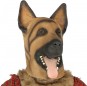Máscara cão pastor alemão em látex para completar o seu fato Halloween e Carnaval