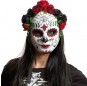 Máscara esqueleto Catrina do dia dos mortos