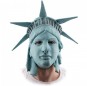 Máscara Estátua da Liberdade The Purge para completar o seu fato Halloween e Carnaval