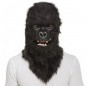 Máscara Gorilla King Kong com mandíbula móvel para completar o seu fato Halloween e Carnaval