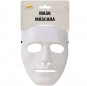 Máscara neutra branca packaging