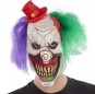 Máscara palhaço louco para completar o seu fato Halloween e Carnaval
