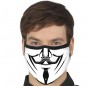 Máscara Anonymous de proteção para adulto
