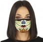Máscara Catrina Mexicana de proteção para adulto