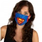 Máscara Superman de proteção para adulto