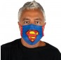 Máscara Superman de proteção para adulto certified